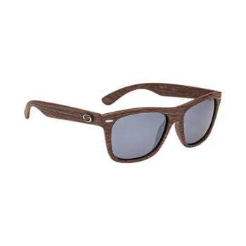 Strike King SKP Cash Woodgrain/Black Mirror Lens Polarized Sunglasses