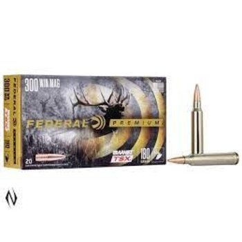 Federal Premium Vital-Shok Ammo 300 Win Mag 180gr Barnes TSX