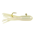 PowerBait Pre-Rigged Atomic Tubes. 1/16oz Pearl 5-pk