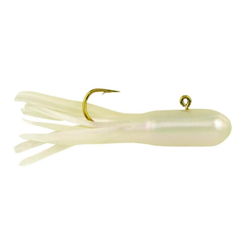 PowerBait Pre-Rigged Atomic Tubes. 1/16oz Pearl 5-pk