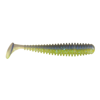 PowerBait Power Swimmer 2" Electric Blue Chartreuse 12-pk