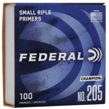 Federal Small Rifle Primers per 100