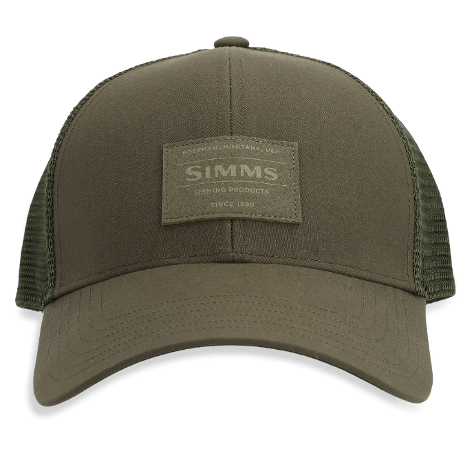 Simms Cardwell Trucker Hat. Dark Olive - Gagnon Sporting Goods