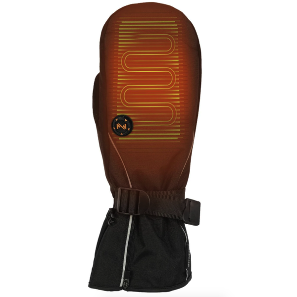 Mobile Warming Storm Heated Mitten. Black