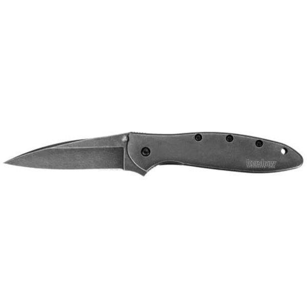 Kershaw 1660BLKW Leek Blackwash Folding Knife