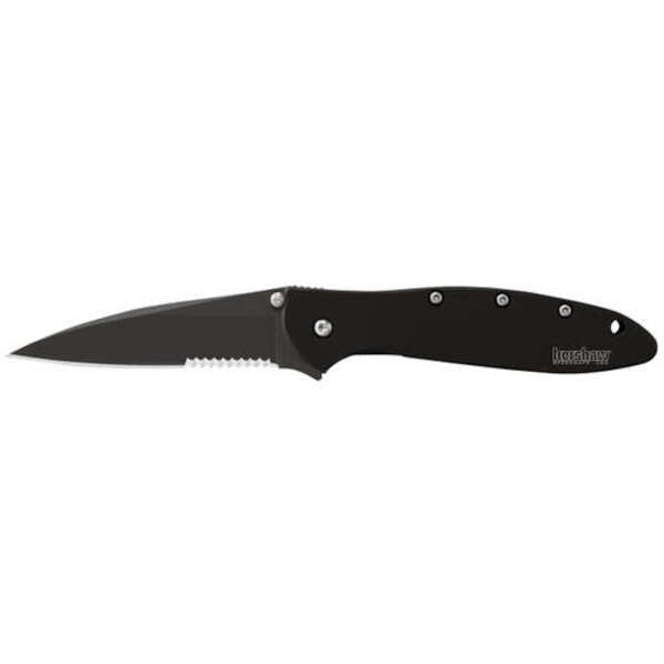 Kershaw Leek Black Serrated Knife 1660CKTST