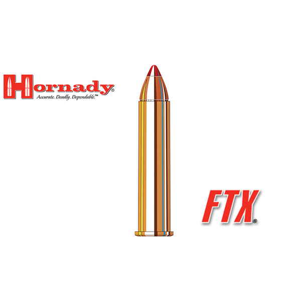 Hornady LEVERevolution Ammo 45-70 Government 325gr FTX 20 Rounds