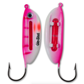 Northland Glo-Shot Jig UV Pink Tiger 1/4oz