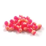 Cleardrift Tackle Cleardrift Tackle Soft Bead 8mm Hot Pink/Fuzzy Peach 24-pk