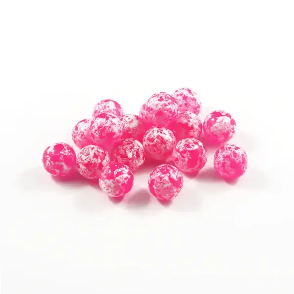 Cleardrift Tackle Soft Beads 10mm Glazed Shrimp Pink 10-pk