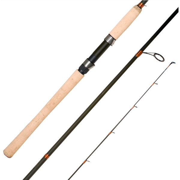 Streamside Heritage Salmon 9'6M Spinning Rod. 8-14lb 2-pc - Gagnon