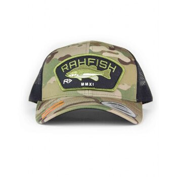 RahFish LGB Camo Trucker Cap