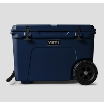 Yeti Tundra Haul Wheeled Hard Cooler. Navy