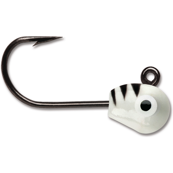 VMC Tungsten Mongo Jig 1/16oz Glow Tiger 2-pk