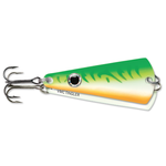 VMC Tingler Spoon 1/8oz Glow Green Fire UV
