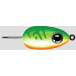 VMC Tear Drop Jig. 1/16oz Glow Green Fire UV
