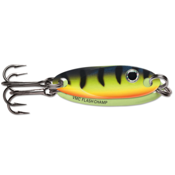 VMC Flash Champ 1/8oz Glow Hot Perch