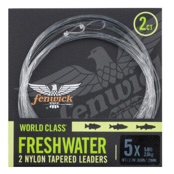 Synonym Leaderversatile Nylon Tapered Leader Fly Fishing Line 9ft For  Various Waters