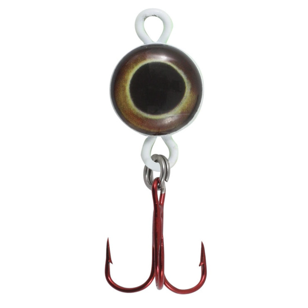 Northland Eye Ball Spoon 1/4oz Glo Perch