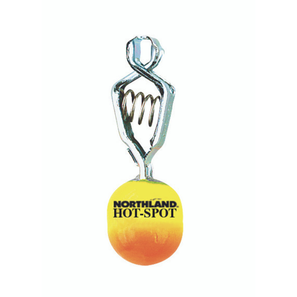 Northland Hot Spot Depth Finder 3/4oz Chartreuse Orange