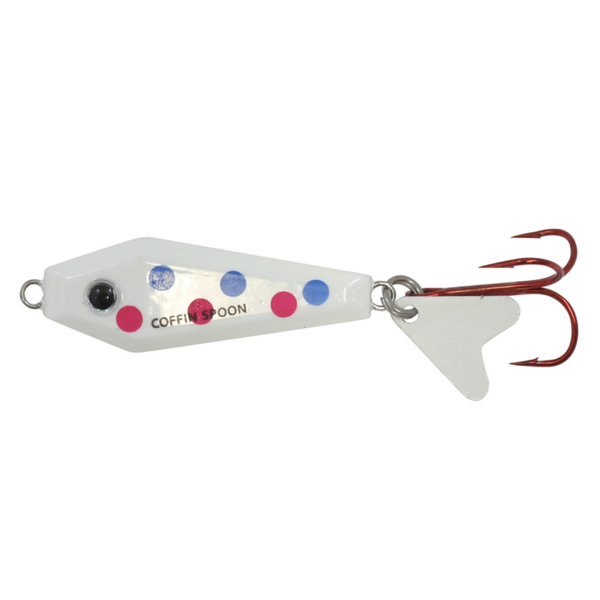 Northland Buck-Shot Coffin Spoon. 3/16oz Wonderbread