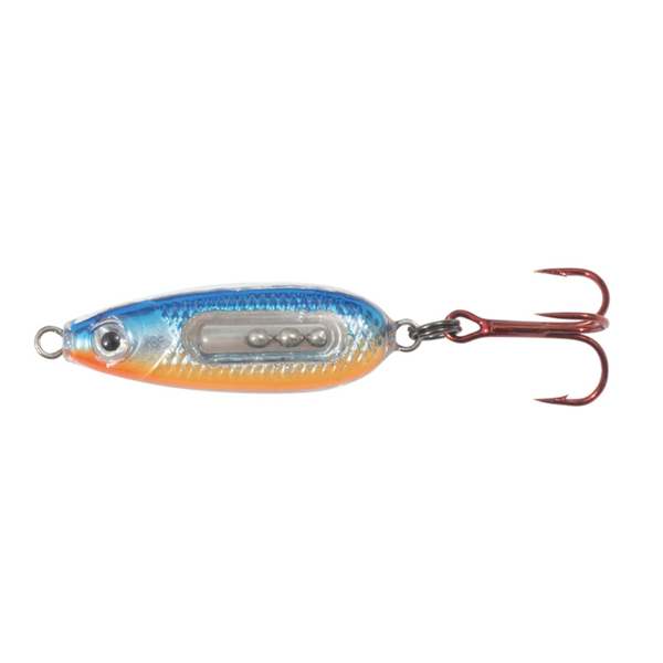 Northland Glass Buck-Shot Spoon 3/32oz Hot Blue Chub