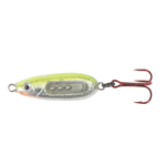 Northland Glass Buck-Shot Spoon 1/8oz Silver Fluorescent Chartreuse