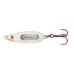 Northland Glass Buck-Shot Spoon 1/4oz Glo White