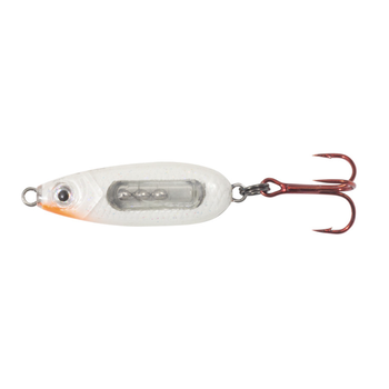 Northland Glass Buck-Shot Spoon 1/4oz Glo White