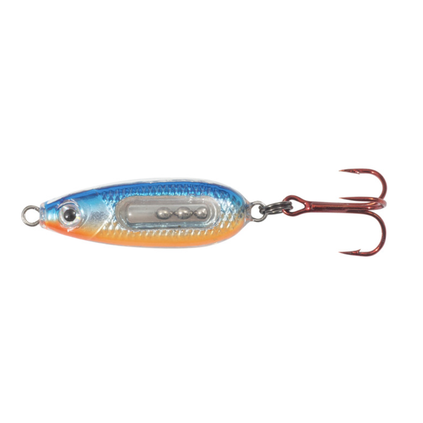 Northland Glass Buck-Shot Spoon 1/4oz Hot Blue Chub