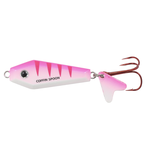 Northland Buck-Shot Coffin Spoon. 1/4oz UV Pink Tiger