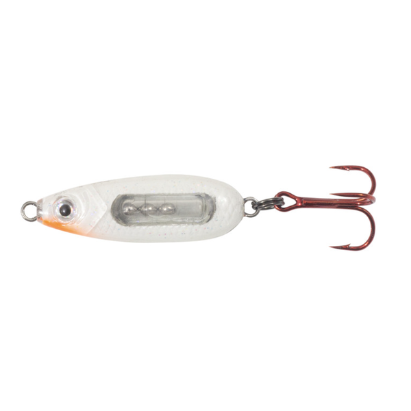 Northland Glass Buck-Shot Spoon 1/8oz Glow White