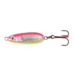 Northland Glass Buck-Shot Spoon 1/4oz Pink Silver