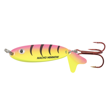 Northland Macho Minnow 1/4oz UV Bubblegum Tiger