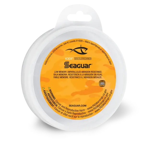 Seaguar Ice X  100% Fluorocarbon Ice Line 4lb 50yds