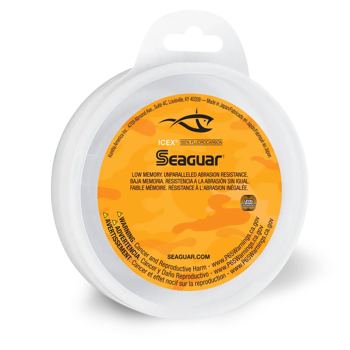 Seaguar Ice X 100% Fluorocarbon Ice Line 4lb 50yds - Gagnon