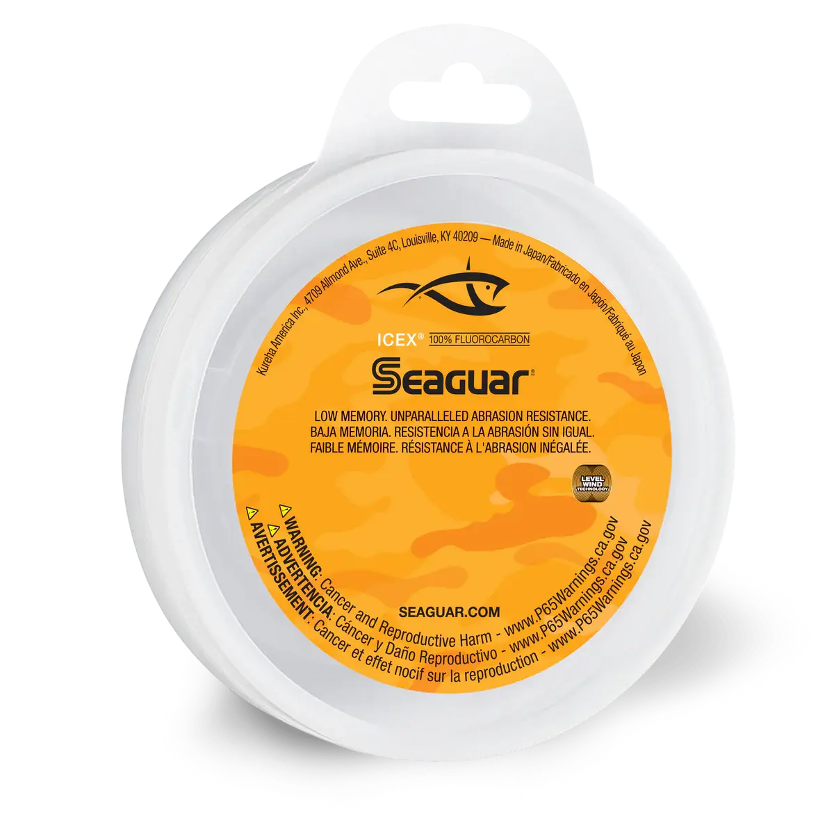 Seaguar IceX 100% Fluorocarbon Ice Fishing Line 50yd 6lb, Clear :  : Sports, Fitness & Outdoors