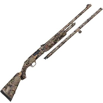 Mossberg Mossberg 500 Combo Field/Deer Pump Action Shotgun 20 Gauge 26" Vent Rib Barrel and 24" Fully Rifled Barrel 3" Chambers 5 Rounds Synthetic Stock Mossy Oak Break Up Country