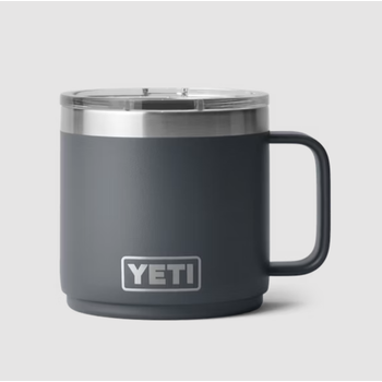Yeti Rambler 414mL Stackable Mug. Charcoal