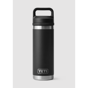 Yeti Rambler 532mL Bottle w/Chug Cap. Black