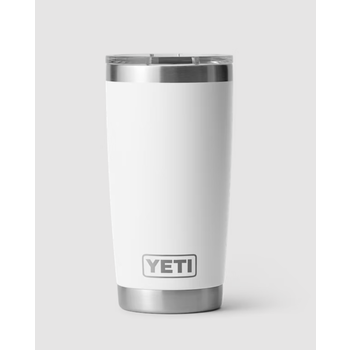 Yeti Rambler 591mL Tumbler w/MagSlider Lid. White