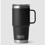 Yeti Rambler 591mL Travel Mug w/Stronghold Lid. Black