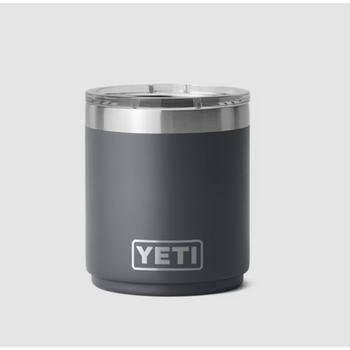 Yeti Rambler 295mL Lowball Tumbler w/MagSlider Lid. Charcoal