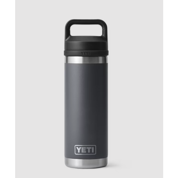Yeti Rambler 532mL Bottle w/Chug Cap. Charcoal
