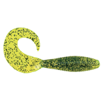 PowerBait Power Grub 4" Chartreuse Pepper 10-pk