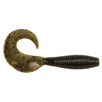 PowerBait Power Grub 4" Green Pumpkin 10-pk