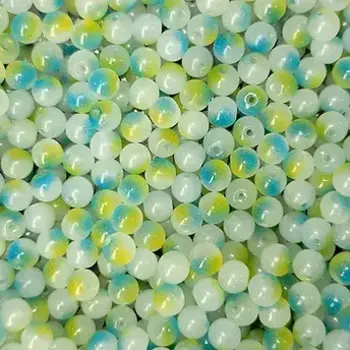 Creek Candy Beads 8mm Nucleus Clown Tears # 281