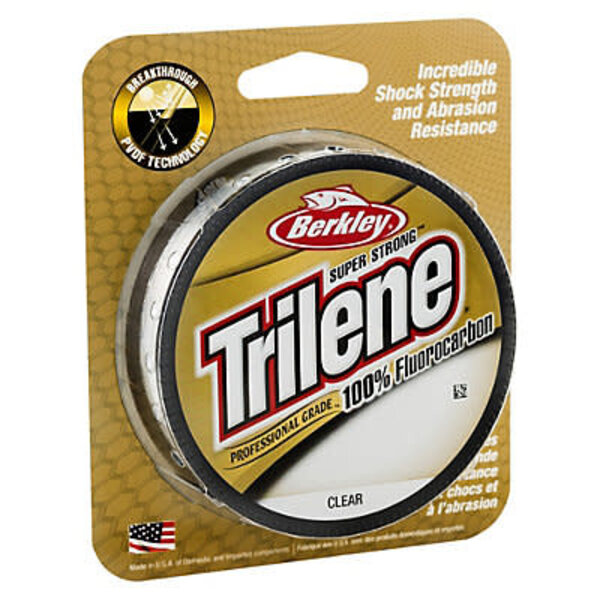 Trilene 100% Fluorocarbon 17lb Clear 200yd Spool