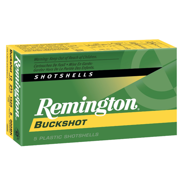 Remington Remington Express Buckshot Ammo 12ga 2-3/4in 00 5 Rounds