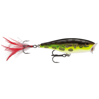 Rapala Skitter Pop. Lime Frog 05 2"